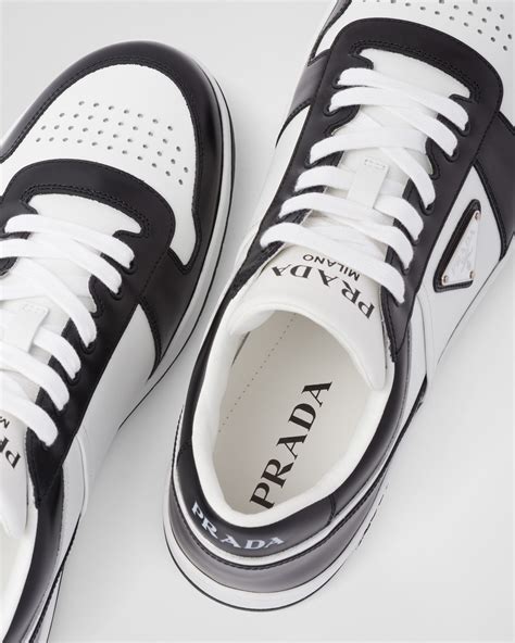 prada white dress shoes|black and white prada shoes.